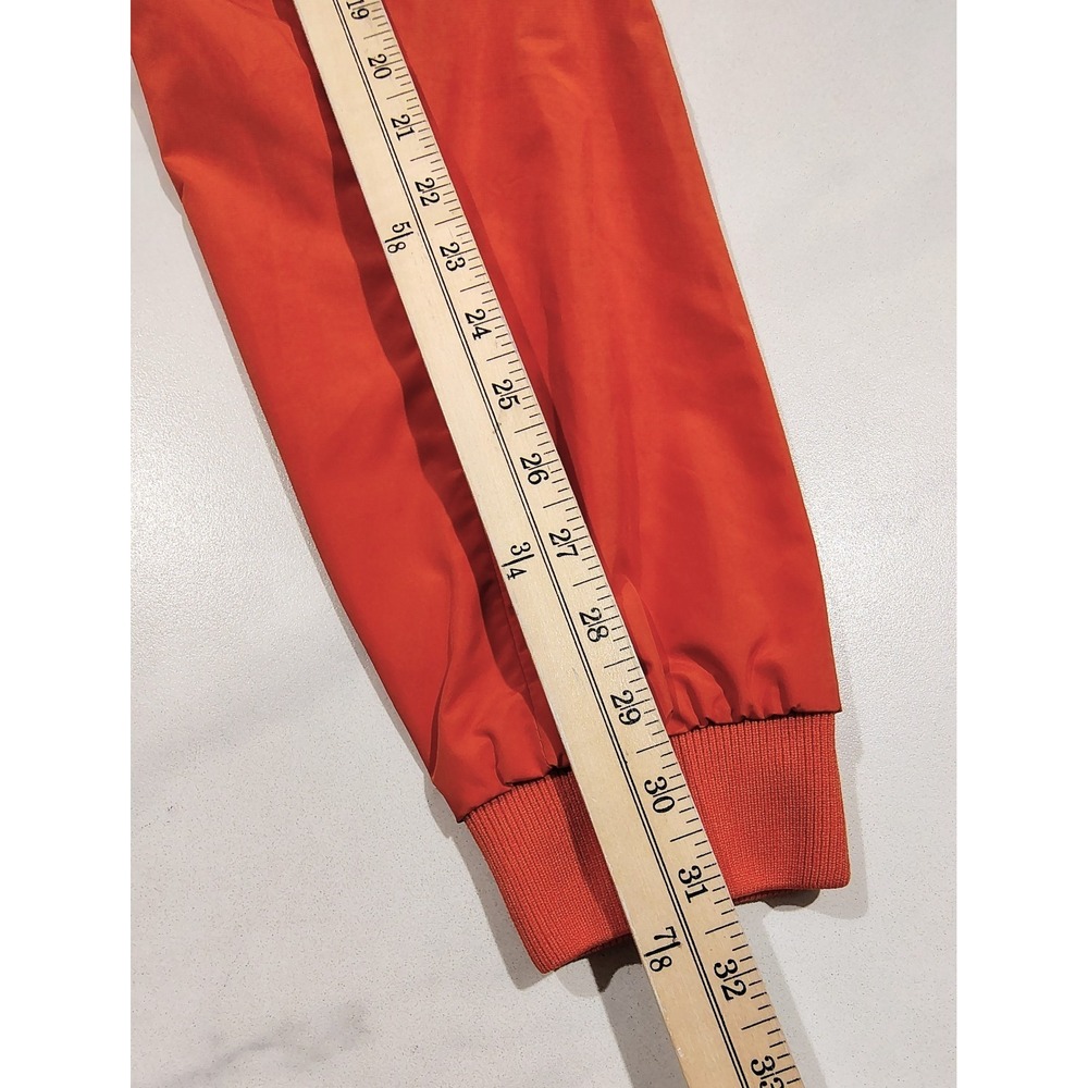 COACH New York Windbreaker Coat Jacket Orange Detach Sleeves  Small Hoodie - Picture 15 of 16